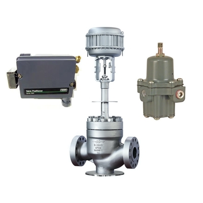 Fisher 3661 Valve Positioner พร้อม Chuanyi Pneumatic Flow Valve Positioner และ 67CFR Filter Regulator