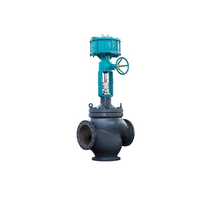 Chuanyi นิวเมติกวาล์วควบคุมการไหลด้วย Positioner Fisher 3661 Valve Positioner และ 67CFR Filter Regulator