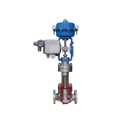 Flowserve 3200MD Valve Positioner พร้อมวาล์วควบคุมการไหล ASCO Solenoid Valve 67CFR Filter Regulator