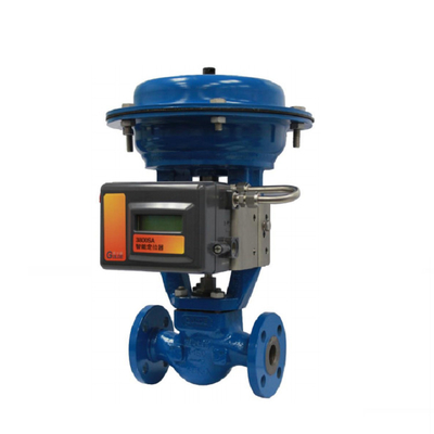 วาล์วควบคุม Gulde 5100 พร้อม Positioner 3800SA แอคชูเอเตอร์อัจฉริยะและนิวแมติก