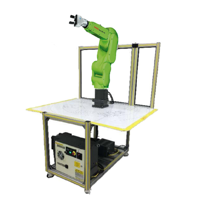 แขนหุ่นยนต์จีน Fanuc CR-4iA 6 แกนพร้อมมือจับ Onrobot 2 นิ้วและแพลตฟอร์มการจัดการวัสดุ