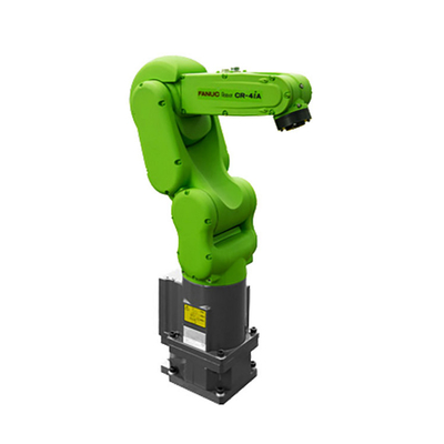แขนหุ่นยนต์จีน Fanuc CR-4iA 6 แกนพร้อมมือจับ Onrobot 2 นิ้วและแพลตฟอร์มการจัดการวัสดุ