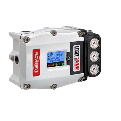 วาล์วผีเสื้อจีนพร้อมตัวกำหนดตำแหน่งวาล์ว Flowserve Logix 3800