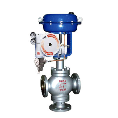Wuzhong Globe Valve พร้อม Flowserve 3200MD ตัวกำหนดตำแหน่งวาล์ว Fisher 67CFR Filter Regulator