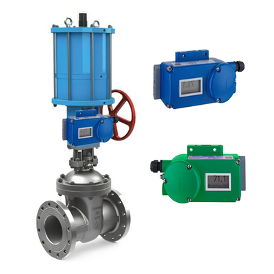 วาล์วควบคุมแบรนด์จีนพร้อม FOXBORO SRD998 Valve Positioner และตัวกระตุ้นวาล์วนิวเมติก