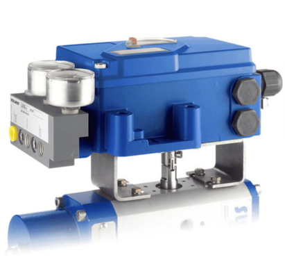 วาล์วควบคุมแบรนด์จีนพร้อม FOXBORO SRD998 Valve Positioner และตัวกระตุ้นวาล์วนิวเมติก