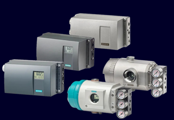 Siemens SIPART PS2 ตู้อะลูมิเนียม Electro Pneumatic Positioner สำหรับวาล์วควบคุมการไหล