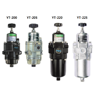 นิวเมติกวาล์วควบคุมโรเตอร์ YTC YT-200 YT-205 YT-220 YT-225 ตัวกรองอากาศสำหรับวาล์ว