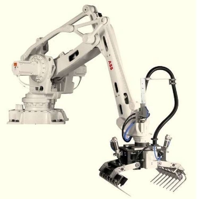 แขนหุ่นยนต์ 4 แกน ABB IRB 460-110/2.4 กับ CNGBS หุ่นยนต์จับสําหรับหุ่นยนต์ palletizing อัตโนมัติ