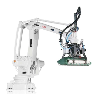 แขนหุ่นยนต์ 4 แกน ABB IRB 460-110/2.4 กับ CNGBS หุ่นยนต์จับสําหรับหุ่นยนต์ palletizing อัตโนมัติ