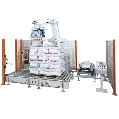 แขนหุ่นยนต์ 4 แกน ABB IRB 460-110/2.4 กับ CNGBS หุ่นยนต์จับสําหรับหุ่นยนต์ palletizing อัตโนมัติ