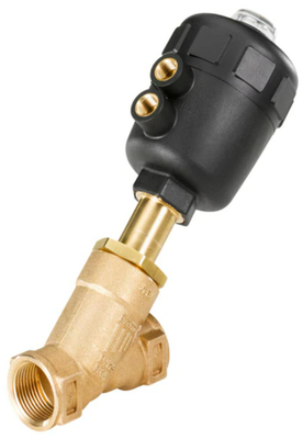 3/2 การทํางาน Burkert วาล์ว solenoid ทองแดง 6524 สําหรับการลดความดัน, วาล์วลูกกลอง
