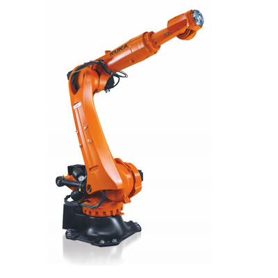 หุ่นยนต์อุตสาหกรรม KUKA KR 210 R2700-2 พร้อม CNGBS หุ่นยนต์จับของ 6 แกน หุ่นยนต์แขนสําหรับการจัดการวัสดุ