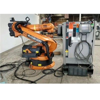 หุ่นยนต์อุตสาหกรรม KUKA KR 210 R2700-2 พร้อม CNGBS หุ่นยนต์จับของ 6 แกน หุ่นยนต์แขนสําหรับการจัดการวัสดุ