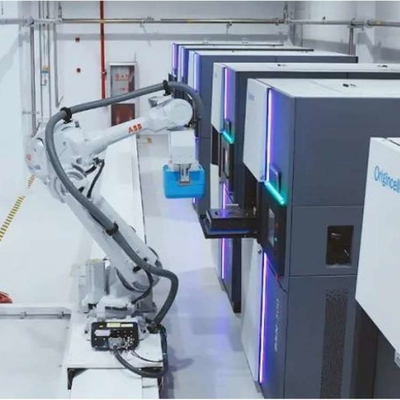 Pick And Place Robotic Arm 6 Axis ABB IRB 4600-40/2.55 พร้อม CNGBS โรบอต จับมือสําหรับการจัดการหุ่นยนต์
