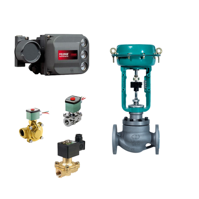 เปลี่ยนไว แวลฟ์ควบคุมที่นั่งเดียวกับ Fisher DVC6200 แวลฟ์ Positioner และ EMERSON ASCO210 แวลฟ์ Solenoid 2 ทาง
