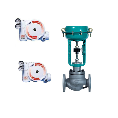 ChuanYi Brand Quick-Change Single-Seat Control Valve With Flowserve Logix 3200MD เครื่องตั้งตําแหน่ง HART ดิจิตอล