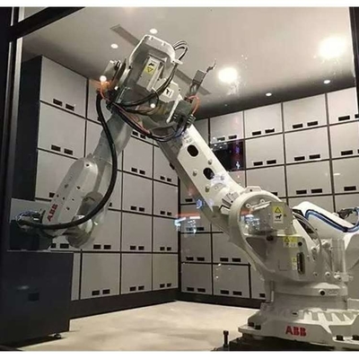 ABB 6 Axis Robotic Arm IRB 6700-155/2.85 พร้อมเครื่องล้าง CNGBS สําหรับอัตโนมัติหุ่นยนต์ปาเลต