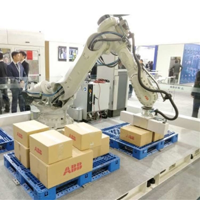 ABB 6 Axis Robotic Arm IRB 6700-155/2.85 พร้อมเครื่องล้าง CNGBS สําหรับอัตโนมัติหุ่นยนต์ปาเลต