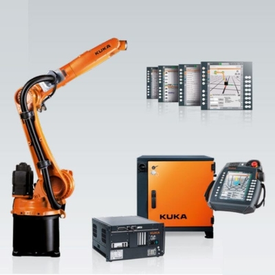 Kuka Robot Arm 6 Axis KR 10 R1420 พร้อม CNGBS Robot Guide Rail สําหรับการจัดการหุ่นยนต์อุตสาหกรรม