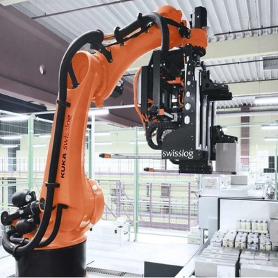Kuka Robot Arm 6 Axis KR 10 R1420 พร้อม CNGBS Robot Guide Rail สําหรับการจัดการหุ่นยนต์อุตสาหกรรม
