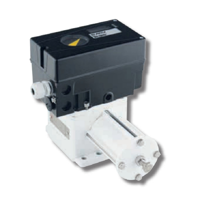 วาล์วควบคุมแบรนด์จีนที่มีเครื่องตั้งตําแหน่ง flowserve PMV D30 วาล์วตั้งตําแหน่งแบบดิจิตอลแบบปนูเมติก และ asco soleno