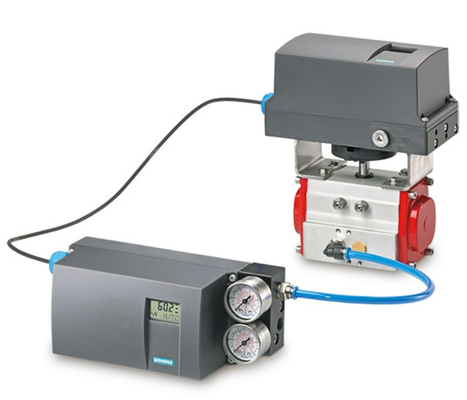 Siemens SIPART PS2 ตู้อะลูมิเนียม Electro Pneumatic Positioner สำหรับวาล์วควบคุมการไหล