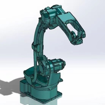 YASKAWA MOTOMAN GP12 พร้อมปืนปั่นเป็นหุ่นยนต์ปั่นสําหรับหุ่นยนต์อุตสาหกรรมโรงงาน