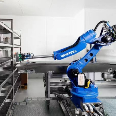 YASKAWA GP25 จัดและวางเครื่องกับ CNGBS Guide Rail Payload 25kg สําหรับโรงงานเป็นหุ่นยนต์อุตสาหกรรม