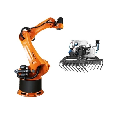 6 แกน โรบอติก แอร์ม การปั่น Kuka KR 210 R2700-2 กับ CNGBS การปั่น Positioner สําหรับ โรบอต การปั่น
