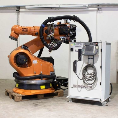 6 แกน โรบอติก แอร์ม การปั่น Kuka KR 210 R2700-2 กับ CNGBS การปั่น Positioner สําหรับ โรบอต การปั่น