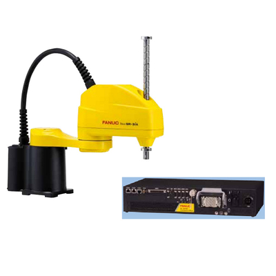 4 Axis Scara Robot SR-3iA พร้อมกระบวนการรับใช้ 3 กิโลกรัม แขนหุ่นยนต์