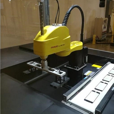 4 Axis Scara Robot SR-3iA พร้อมกระบวนการรับใช้ 3 กิโลกรัม แขนหุ่นยนต์