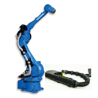 Yaskawa Robotic Arm Industria MOTOMAN GP50 พร้อมพัสดุ CNGBS สําหรับสเปรย์สีเพิ่ม