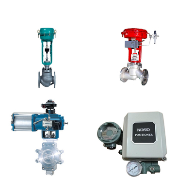 วาล์วควบคุมอากาศคุณภาพสูงของจีน กับ KOSO EP800 Electro-Pneumatic Positioner