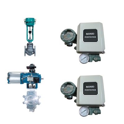 วาล์วควบคุมอากาศคุณภาพสูงของจีน กับ KOSO EP800 Electro-Pneumatic Positioner