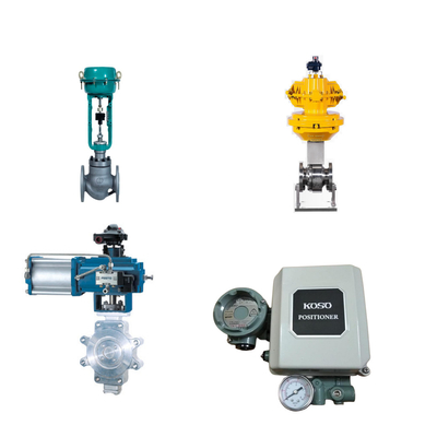 วาล์วควบคุมอากาศคุณภาพสูงของจีน กับ KOSO EP800 Electro-Pneumatic Positioner