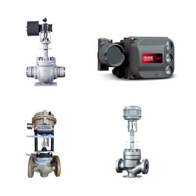 วาล์วควบคุมของจีนและวาล์วควบคุม Samson ด้วย Fisher DVC6200 Digital Smart Positioner ด้วย Feedback