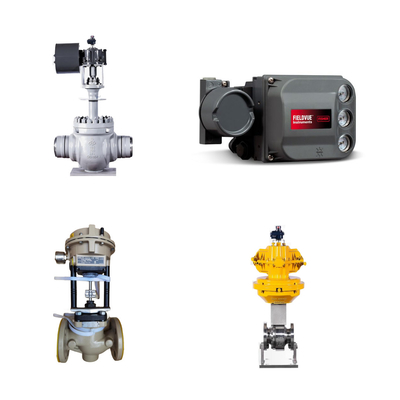 วาล์วควบคุมของจีนและวาล์วควบคุม Samson ด้วย Fisher DVC6200 Digital Smart Positioner ด้วย Feedback