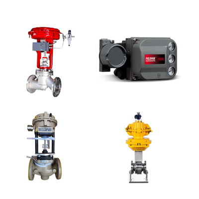วาล์วควบคุมของจีนและวาล์วควบคุม Samson ด้วย Fisher DVC6200 Digital Smart Positioner ด้วย Feedback