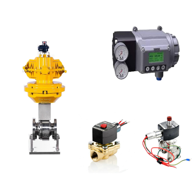 วาล์วควบคุมอุณหภูมิต่ํา ด้วย Masoneilan SVI3 วาล์วดิจิตอลตําแหน่งและ EMERSON ASCO210 วาล์ว solenoid 2 ทาง