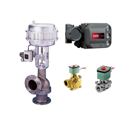 เปลี่ยนไว แวลฟ์ควบคุมที่นั่งเดียวกับ Fisher DVC6200 แวลฟ์ Positioner และ EMERSON ASCO210 แวลฟ์ Solenoid 2 ทาง
