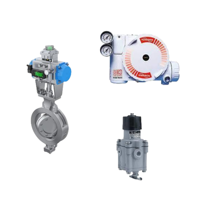 วาล์วควบคุมของจีนที่มี Flowserve Logix 3200MD Digital HART Positioner และ Masoneilan 78-40 กําหนดการกรอง