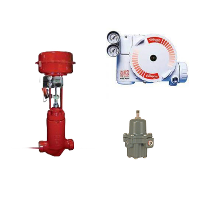 ChuanYi Brand Quick-Change Single-Seat Control Valve With Flowserve Logix 3200MD เครื่องตั้งตําแหน่ง HART ดิจิตอล