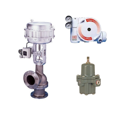 ChuanYi Brand Quick-Change Single-Seat Control Valve With Flowserve Logix 3200MD เครื่องตั้งตําแหน่ง HART ดิจิตอล