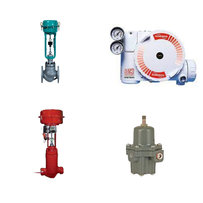 China's และ Masoneilan ระบบควบคุมวาล์วด้วย Flowserve 3200MD ดิจิตอล HART Positioner และ Fisher 67CFR กําหนดการกรอง