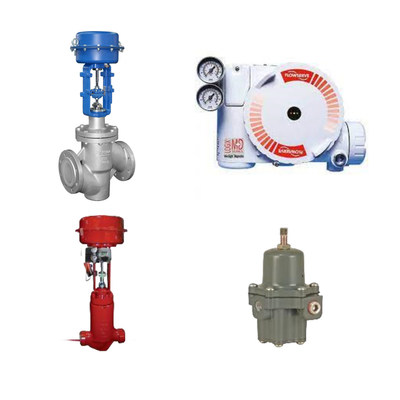 China's และ Masoneilan ระบบควบคุมวาล์วด้วย Flowserve 3200MD ดิจิตอล HART Positioner และ Fisher 67CFR กําหนดการกรอง