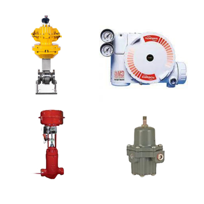 China's และ Masoneilan ระบบควบคุมวาล์วด้วย Flowserve 3200MD ดิจิตอล HART Positioner และ Fisher 67CFR กําหนดการกรอง