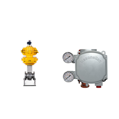 วาล์วควบคุม Wuzhong ของจีน พร้อมเครื่องตั้งวาล์วดิจิตอลคุณภาพสูง Masoneilan SVi1000