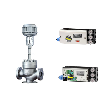 วาล์ว Cnotro Pneumatic ของประเทศจีนที่มีชื่อเสียง พร้อมเครื่องวางตําแหน่งสมาร์ท ABB EDP300 TZIDC-200 ของเดิมและใหม่